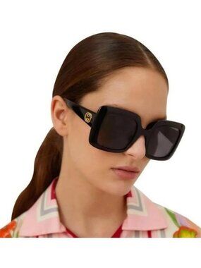 New- 💯 Original  Gucci GG0896S 001 52 Ladies Sunglasses